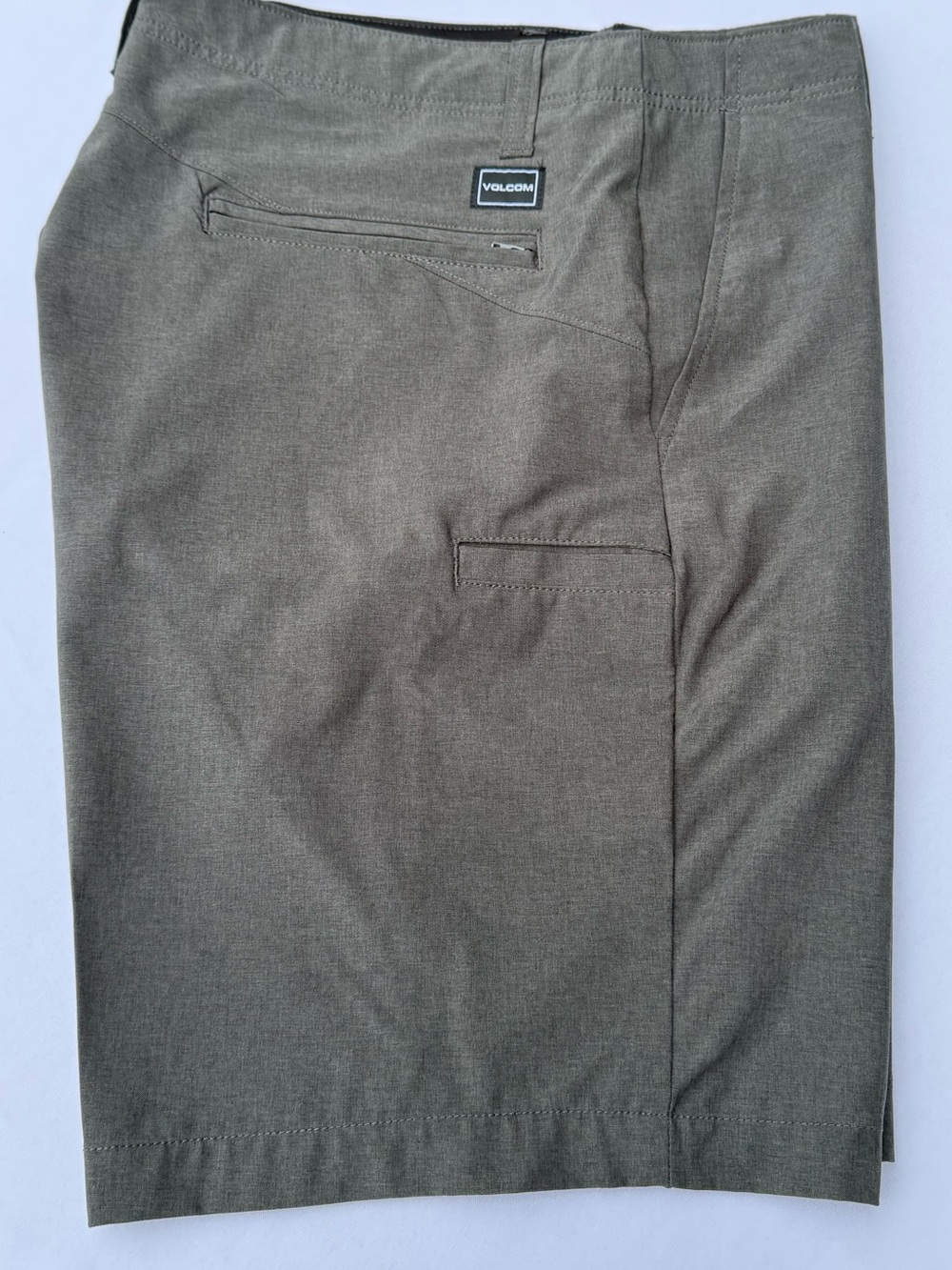 Volcom Men's Olive Green Cargo Shorts